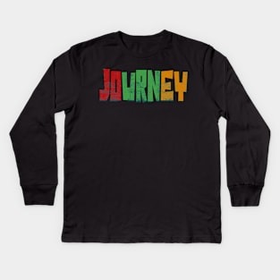 Journey Three Colours Kids Long Sleeve T-Shirt